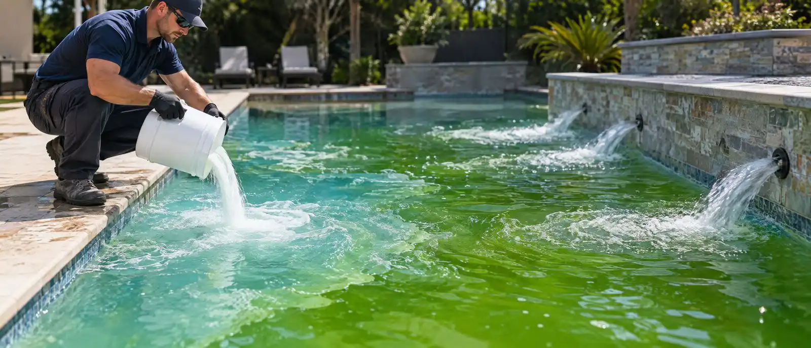 Green Pool Recovery Toorak